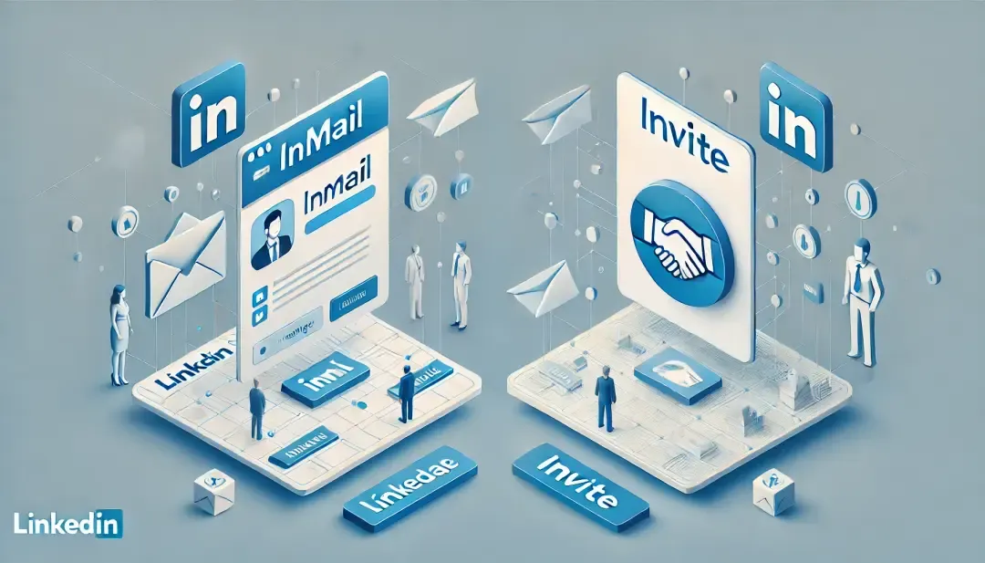 InMails vs Invites op LinkedIn: Welke strategie past bij jouw wervingsproces?